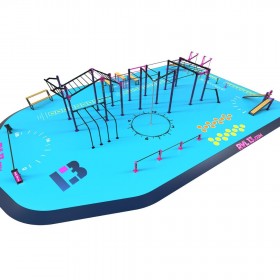 Street Workout Parc Uruk 216 - Workout Large Park - BSA PRO