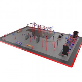 Street Workout Parc Uruk 357 - Workout Large Park - BSA PRO