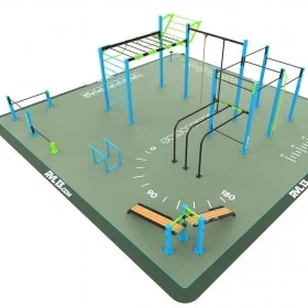 Street Workout Parc Uruk 101 - Workout Middle Park - BSA PRO