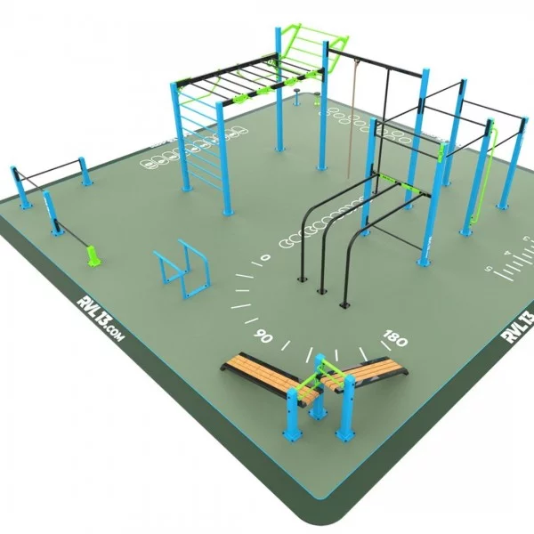 Street Workout Parc Uruk 101 - Workout Middle Park - BSA PRO