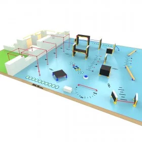 Parkour Park 352 m - Parkour Park Outdoor - BSA PRO