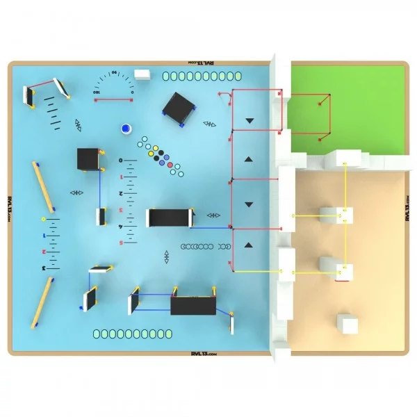 Parkour Park 352 m - Parkour Park Outdoor - BSA PRO