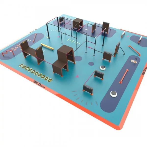 Parkour Park 217 m - Parkour Park Outdoor - BSA PRO