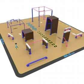 Parkour Park 120 m - Parkour Park Outdoor - BSA PRO