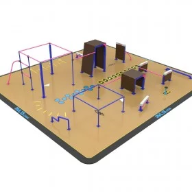 Parkour Park 120 m - Parkour Park Outdoor - BSA PRO