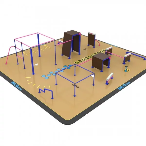 Parkour Park 120 m - Parkour Park Outdoor - BSA PRO