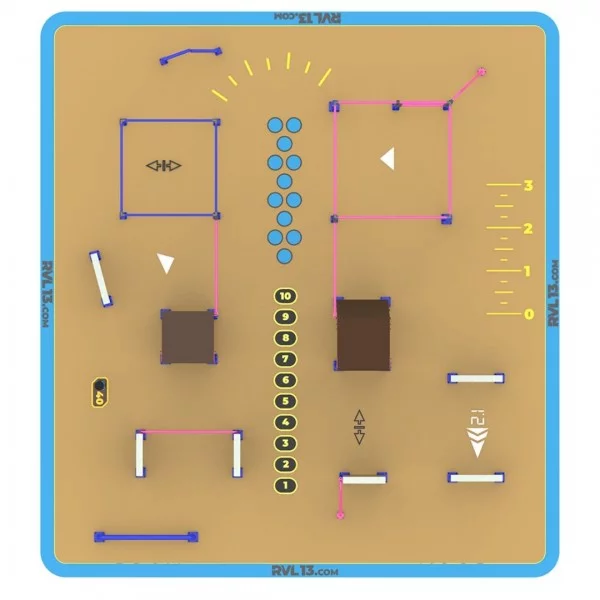 Parkour Park 120 m - Parkour Park Outdoor - BSA PRO
