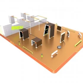 Parkour Park 173 m - Parkour Park Outdoor - BSA PRO