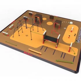 Parkour Park 155 m - Parkour Park Outdoor - BSA PRO