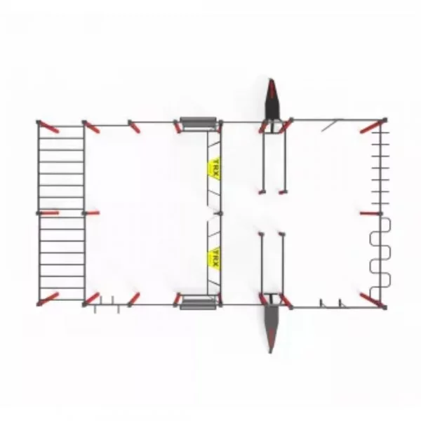 Street Workout Complex 817 cm - Cages Street Workout - BSA PRO