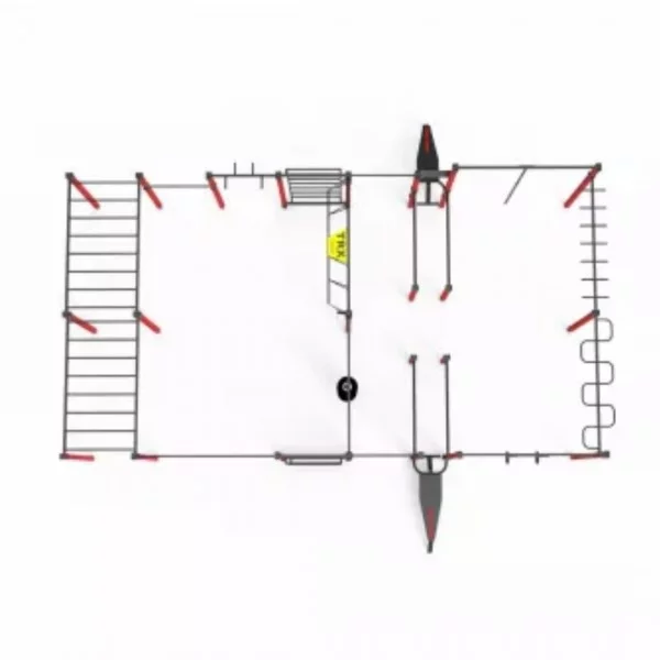 Street Workout Complex 818 cm - Cages Street Workout - BSA PRO