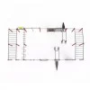 Street Workout Complex 820 cm - Cages Street Workout - BSA PRO