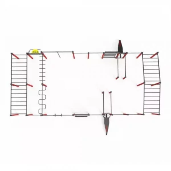 Street Workout Complex 821 cm - Cages Street Workout - BSA PRO