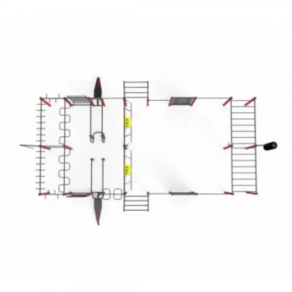 Street Workout Complex 766 cm - Cages Street Workout - BSA PRO