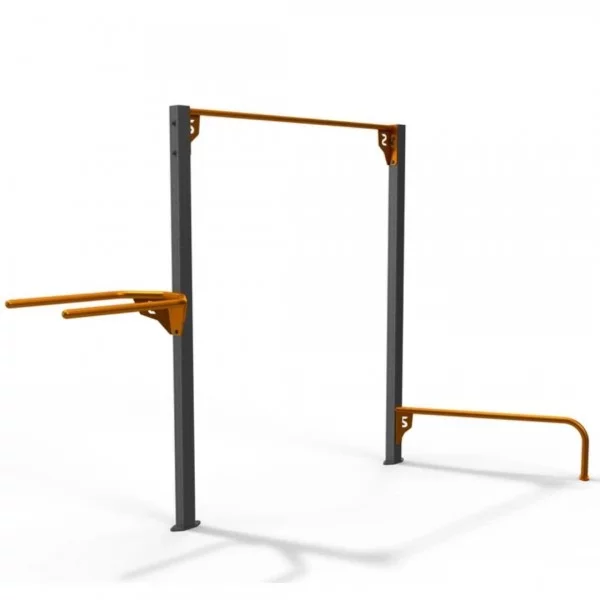 Station One Bar 1.2 Street Workout - Structures Calisthenics - BSA PRO