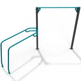 Station One Bar 2.0 Street Workout - Structures Calisthenics - BSA PRO