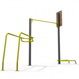 Station One Bar 2.1 Street Workout - Structures Calisthenics - BSA PRO