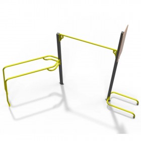 Station One Bar 2.1 Street Workout - Structures Calisthenics - BSA PRO