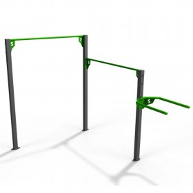 Station Twins 1.0 Street Workout - Structures Calisthenics - BSA PRO