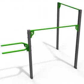 Station Twins 1.0 Street Workout - Structures Calisthenics - BSA PRO