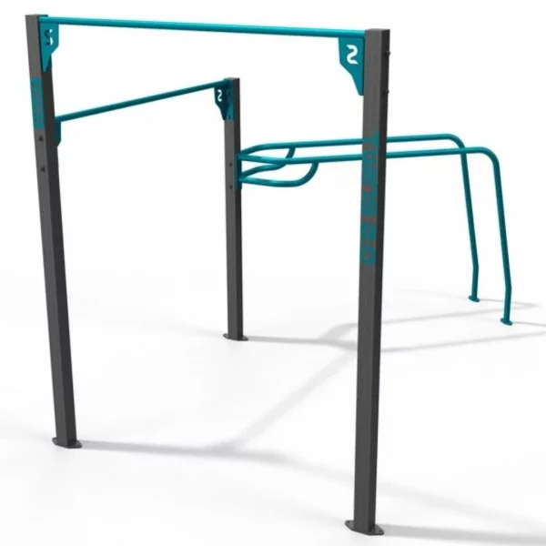 Station Twins 2.0 Street Workout - Structures Calisthenics - BSA PRO