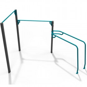 Station Twins 2.0 Street Workout - Structures Calisthenics - BSA PRO