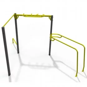 Station Twins 2.1 Street Workout - Structures Calisthenics - BSA PRO