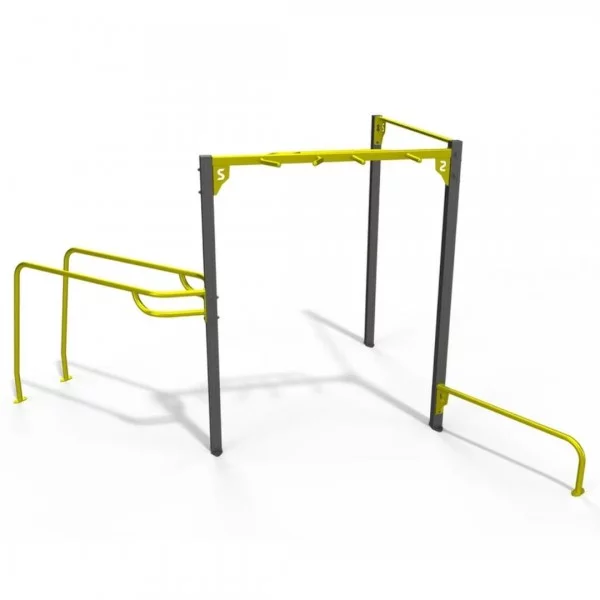 Station Twins 2.1 Street Workout - Structures Calisthenics - BSA PRO