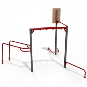 Station Twins 2.2 Street Workout - Structures Calisthenics - BSA PRO