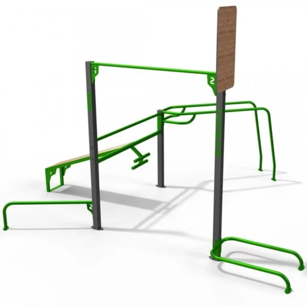 Station Twins 2.3 Street Workout - Structures Calisthenics - BSA PRO