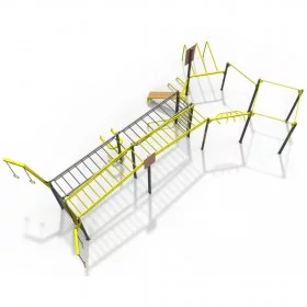 Station Free Bird 5.1 Street Workout - Structures Calisthenics - BSA PRO