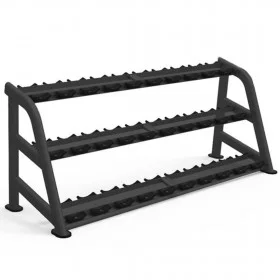 Rack de rangement 3 niveaux 15 paires - Racks de musculation - BSA PRO