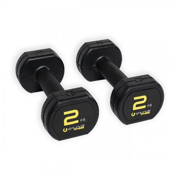 Haltères Fitness Studio 2 kg - Haltères et racks - BSA PRO
