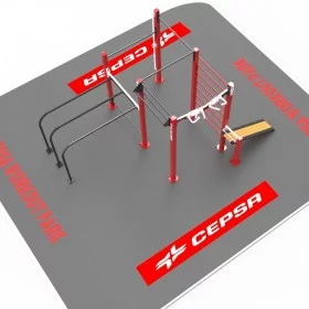 Street Workout Parc Aire de Repos Autoroute - Workout Middle Park - BSA PRO