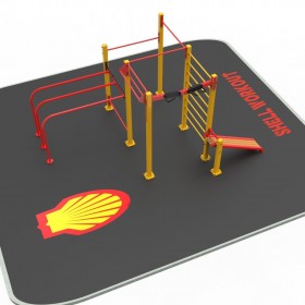 Street Workout Parc Aire de Repos Autoroute - Workout Middle Park - BSA PRO