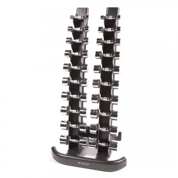 Rack pour haltères chromées - Haltères et racks - BSA PRO