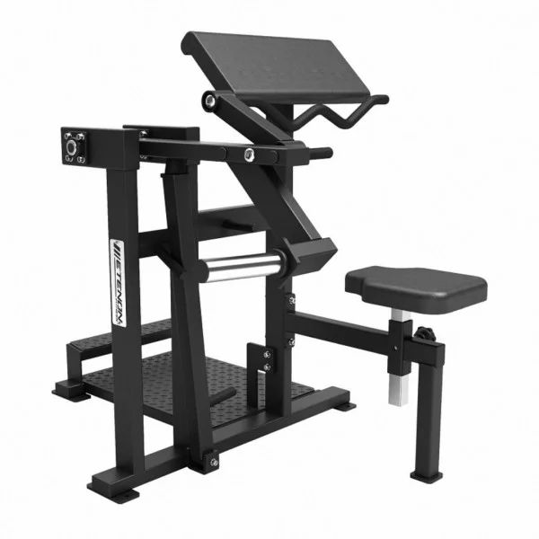 Dual biceps triceps PL noir - Machine Charge Libre - BSA PRO