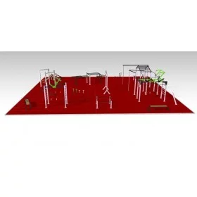STREET WORKOUT Parc 320 m2 - Workout Large Park - BSA PRO