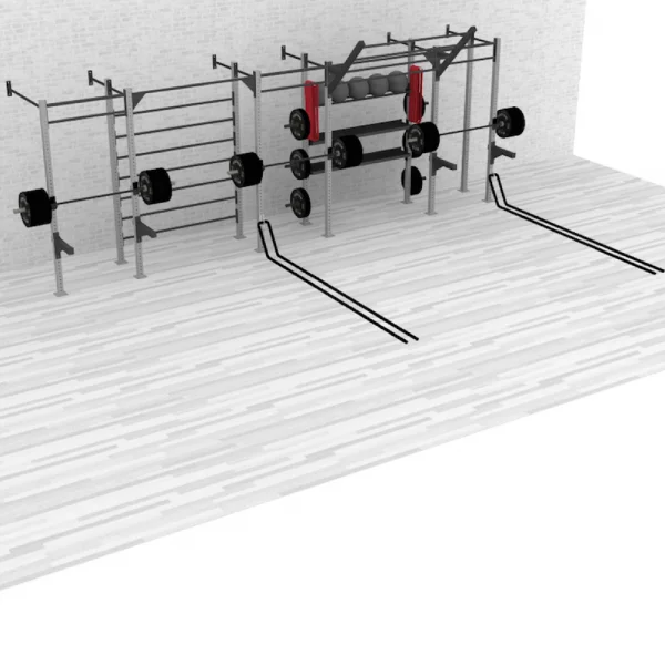 Cage Cross Training Wall CUSTOM GYM W02 - BSA cages Cross Training - BSA PRO