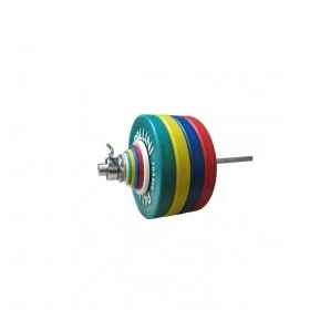 Barre Compétition homme chargée 190 kg PALLINI - PALLINI ® - BSA PRO
