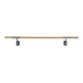 Console murale simple argent - Barres de Danse - BSA PRO