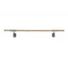 Console murale simple argent - Barres de Danse - BSA PRO