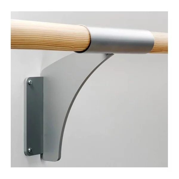 Console murale simple argent - Barres de Danse - BSA PRO