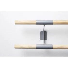 Console murale double argent - Barres de Danse - BSA PRO