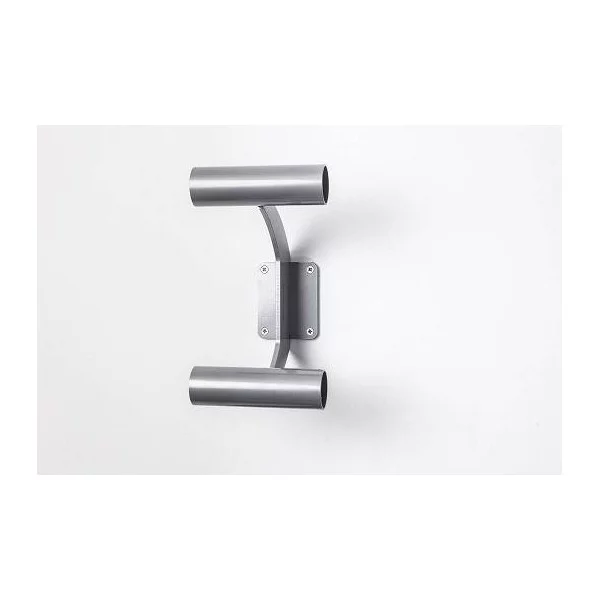 Console murale double argent - Barres de Danse - BSA PRO