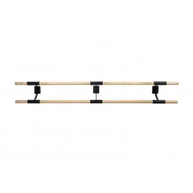 Console murale double noire - Barres de Danse - BSA PRO