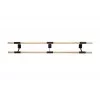 Console murale double noire - Barres de Danse - BSA PRO