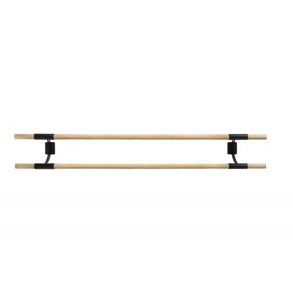 Console murale double noire - Barres de Danse - BSA PRO
