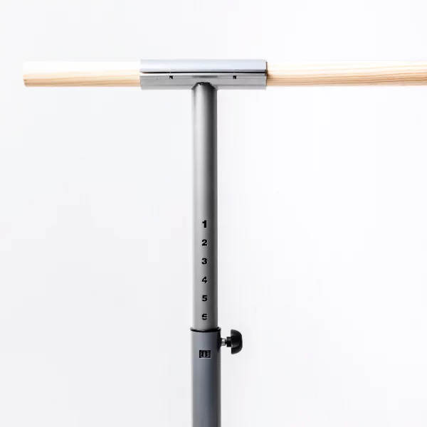 Ensemble mobile 2 m ajustable sans roulettes - Barres de Danse - BSA PRO