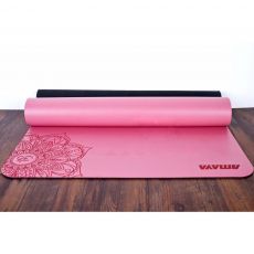 Tapis de Yoga en caoutchouc naturel rose Tapis Yoga BSA PRO
